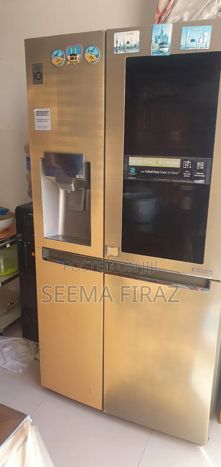 LG InstaView Door-in-Door Side-by-Side Refrigerator