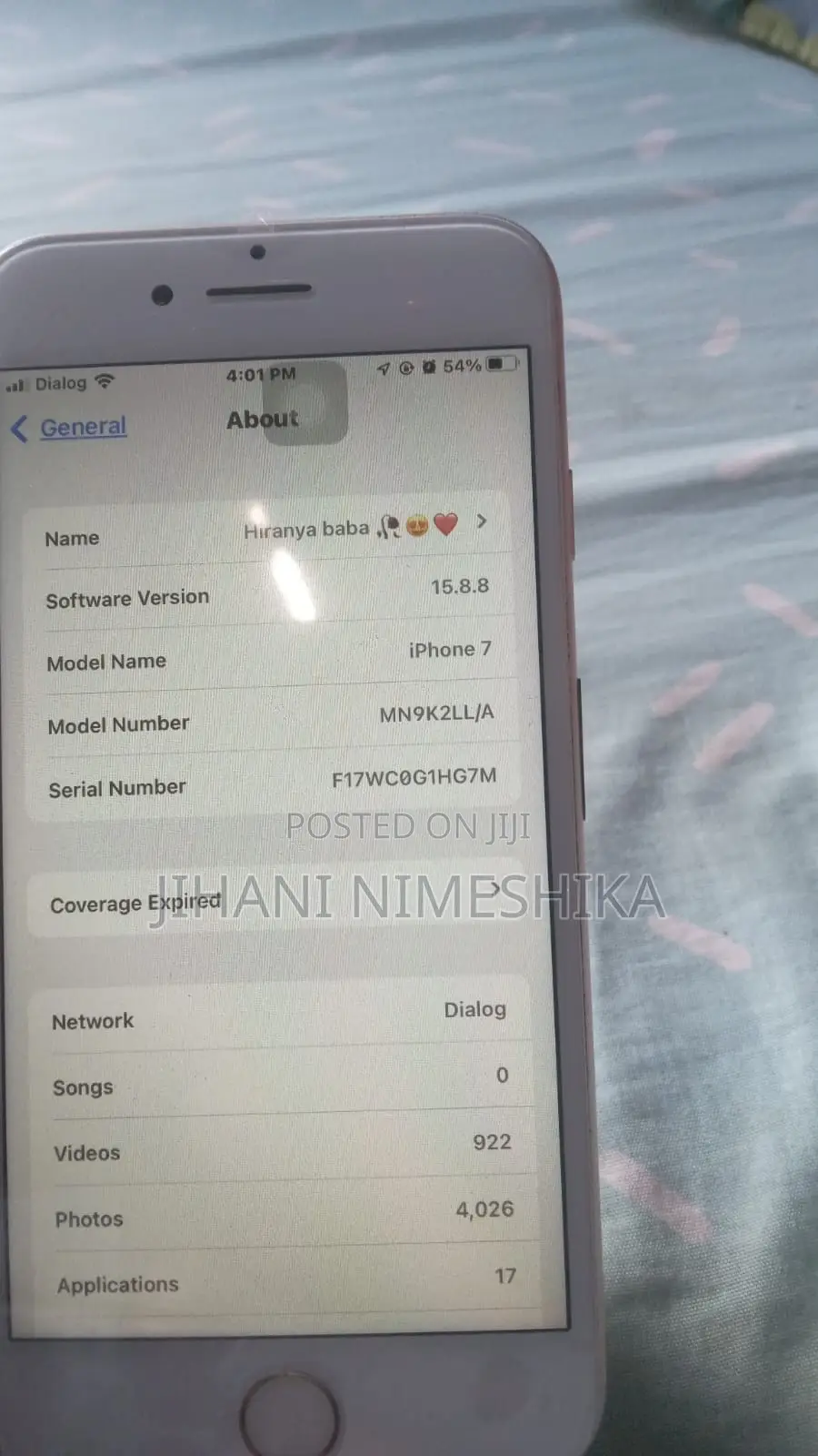 Apple iPhone 7 128 GB Rose Gold