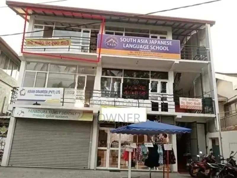 Upstairs Commercial Space for Rent - Panadura Town