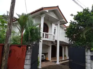 Two story furnished stand a lone house for rent batharamulla