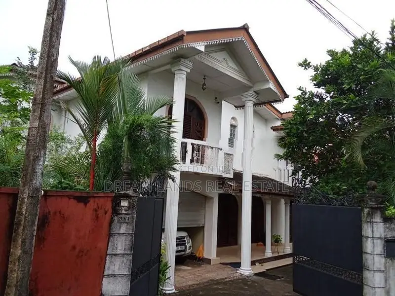 Two story furnished stand a lone house for rent batharamulla