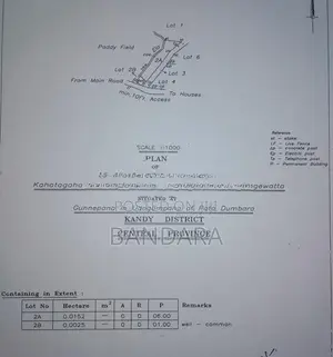 6P Land Plots for Sale Polgolla
