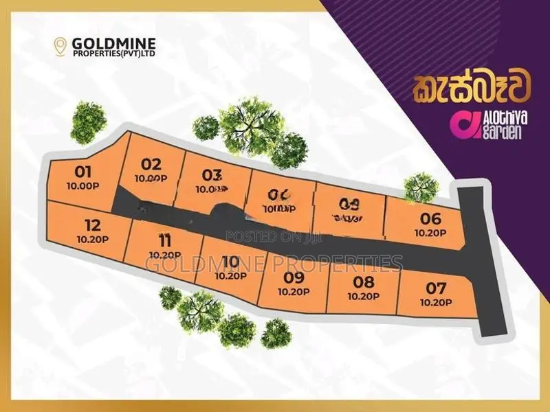 Land for sale in Kesbewa-Bandaragama road