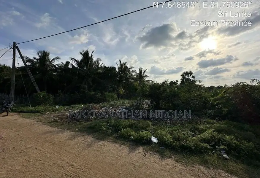 Land for Sale in Thalankudah, Batticaloa.