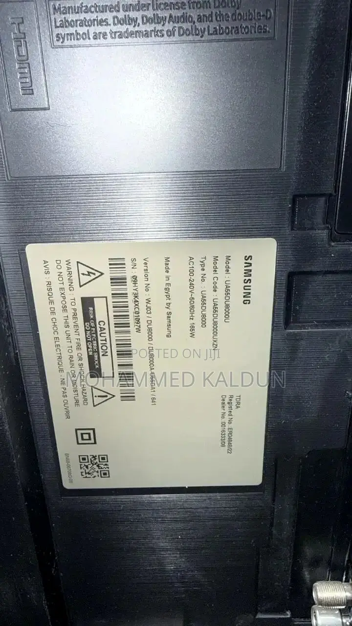 (Display Damaged) Samsung Crystal UHD Smart TV