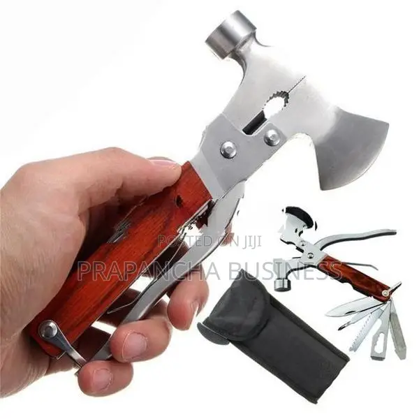 16 in 1 Multitool Hammer Axe Pliers Knife