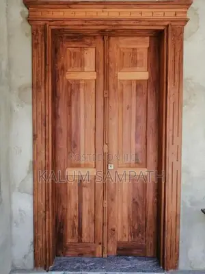 Solid Wooden House Door