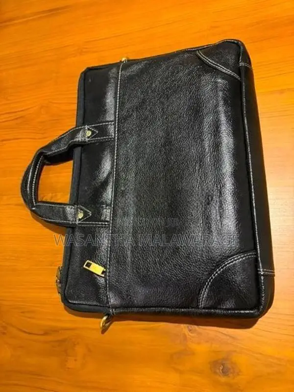 Genuine Leather Laptop Messenger Bag