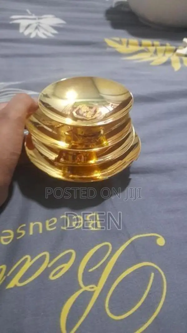 Old 24k Plated Dishes Set