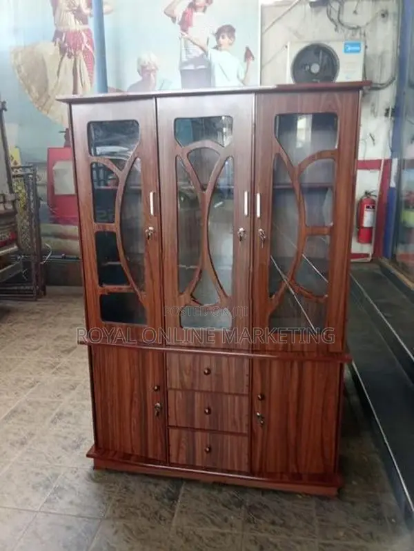 3 Door Melamine Oc Cupboard (K-15)