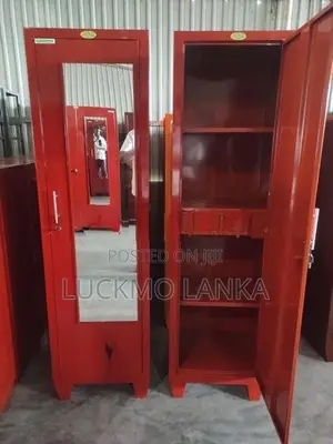 New 6x1.5 Size One Door Steel Cupboard With Mirror (V6)