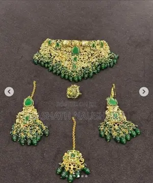 Emerald Dark Green Lehenga Walima Dress