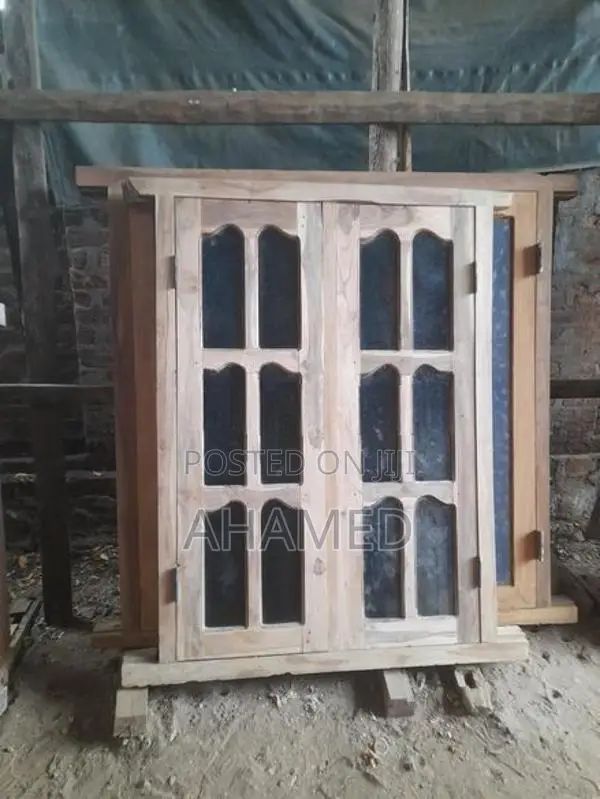 Wood Window Set