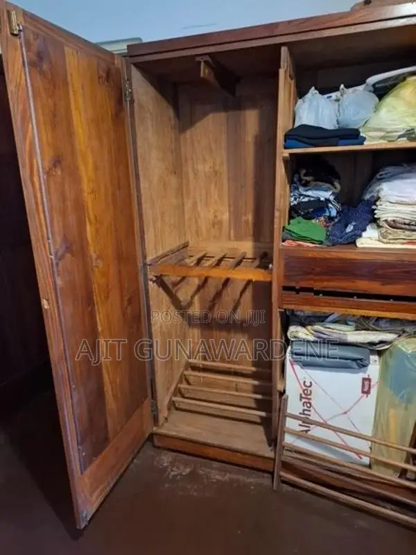 Custom Built Burma Teak Almirah (1958 Built)
