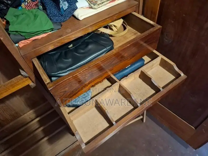 Custom Built Burma Teak Almirah (1958 Built)