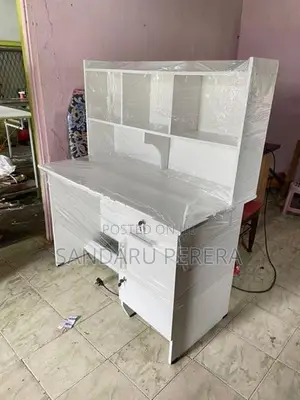 4x2 Modern Study Table with Rack (003)
