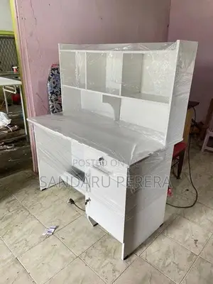 4x2 Modern Study Table with Rack (003)