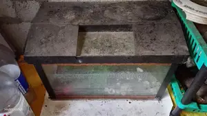 18-10 inch fish tank with roof