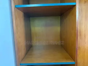 Large Custom-Made Wooden Display Cabinet