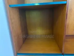 Large Custom-Made Wooden Display Cabinet