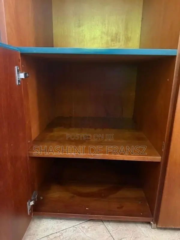 Large Custom-Made Wooden Display Cabinet