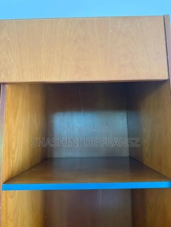 Large Custom-Made Wooden Display Cabinet