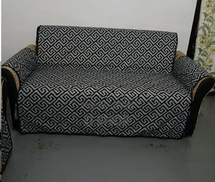 Sofa Cover 3+1+1 - High Quality Upholstery Velvet coated Fabric 2 side