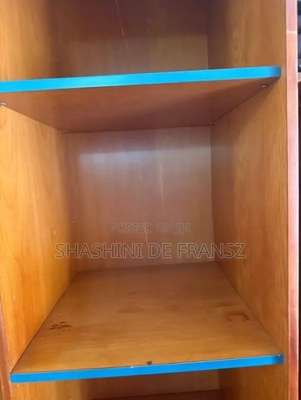 Large Custom-Made Wooden Display Cabinet