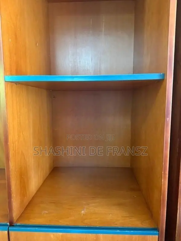 Large Custom-Made Wooden Display Cabinet