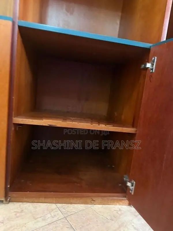 Large Custom-Made Wooden Display Cabinet