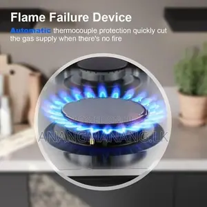 Novo Brass Burners Gas Cooker Hob - Luxury Safety Model