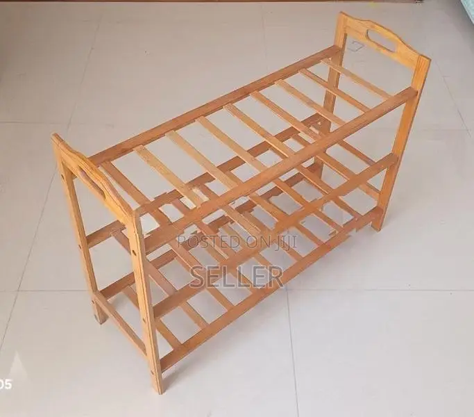 Wooden Shoe Rack