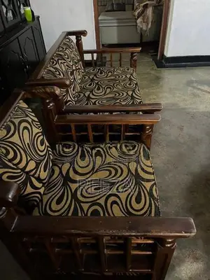 Wooden Sofa Set