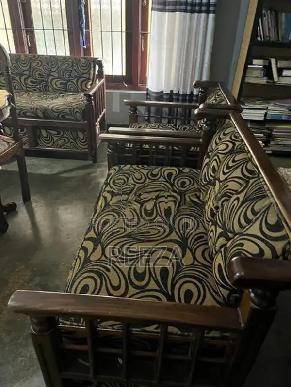 Wooden Sofa Set