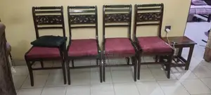 4 Solid Wooden Dining Chairs – | Strong & Sturdy