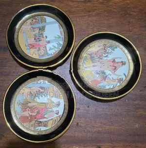 Vintage Handmade Greek Decorative Plates