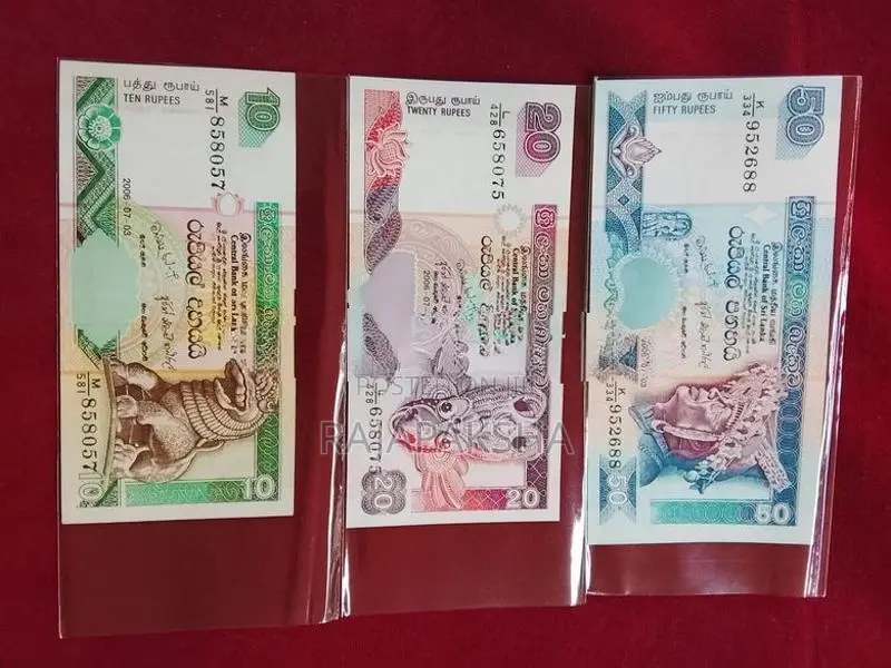 old bank notes set