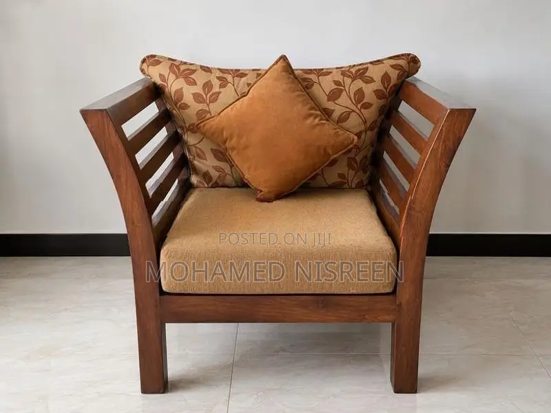 Teak Wood Sofa Set – 3 + 2 1