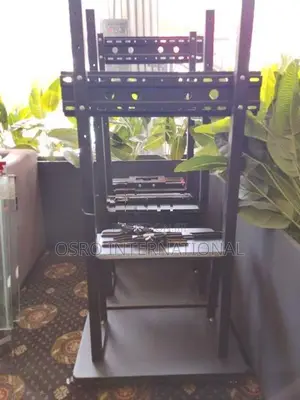 TV Stand Mobile Cart Trolley
