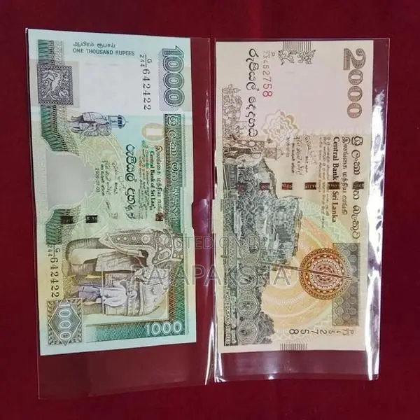 old bank notes set