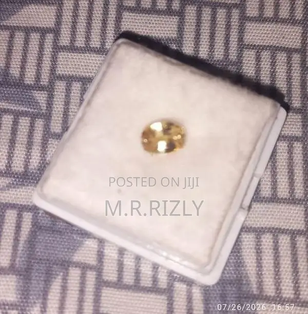 2× Natural Yellow Zircon