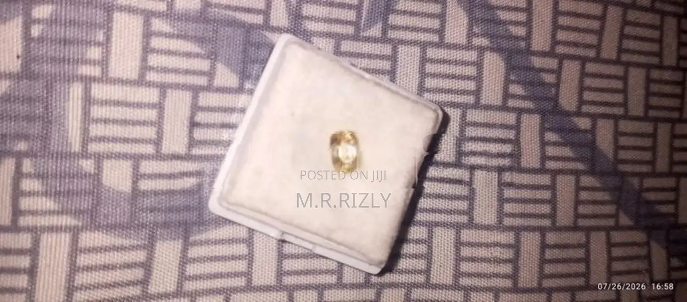 2× Natural Yellow Zircon