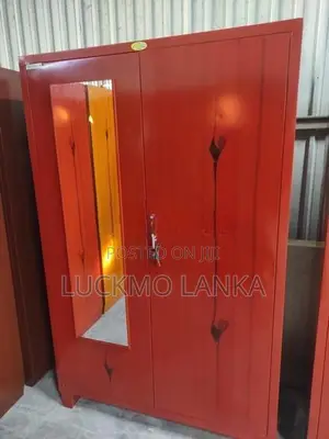 New 6x4 Steel Cupboard with Mirror (W1)