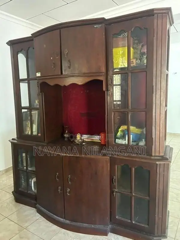 Used Teak Wood Telephone Stand/cabinet/tv Stand