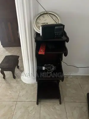 Used Teak Wood Telephone Stand/cabinet/tv Stand