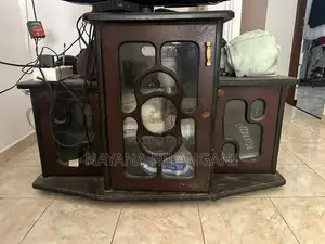 Used Teak Wood Telephone Stand/cabinet/tv Stand