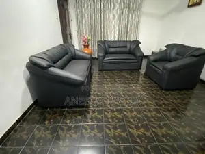 Black Sofa Set