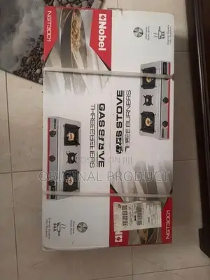 Nobel Gas Stove Stainless Steel Brass Glass