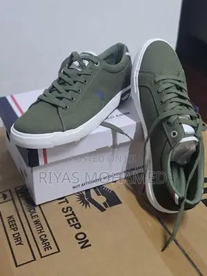 US Polo Canvas Sneaker Shoes