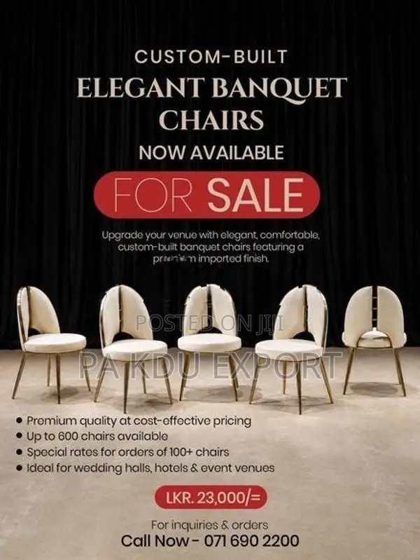 Elegant Banquet Chairs
